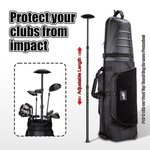 Golf travel bag support rod - travel,