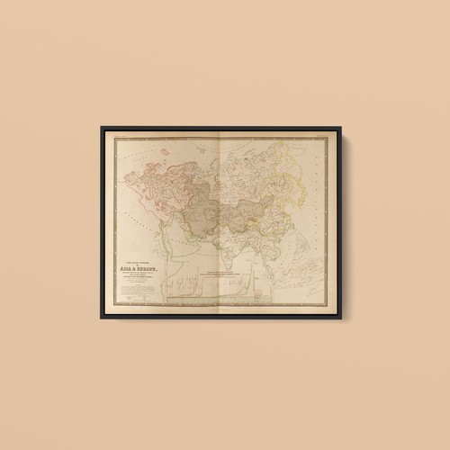 Vintage maps river systems - -,