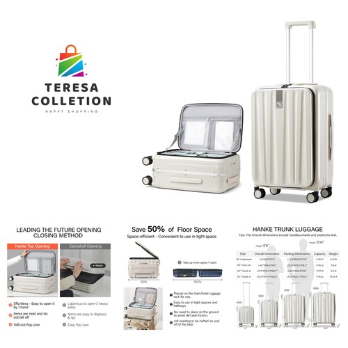 Inch checked luggage - 24, pc