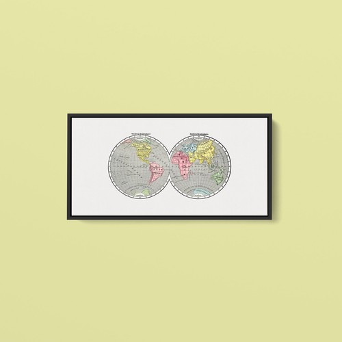 Morse world map - -,