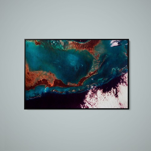 Nasa little bahama bank - bank,, the
